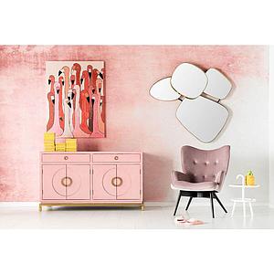 Buffet DISK PINK Kare Design