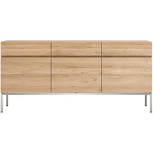 Buffet OAK LIGNA Ethnicraft acier 165cm