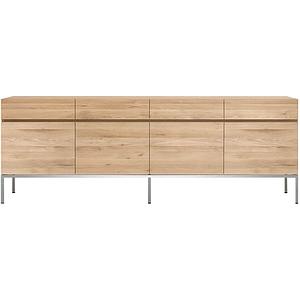 Buffet OAK LIGNA Ethnicraft acier 220cm