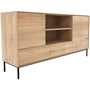 Buffet OAK WHITEBIRD Ethnicraft 3 portes 2 tiroirs