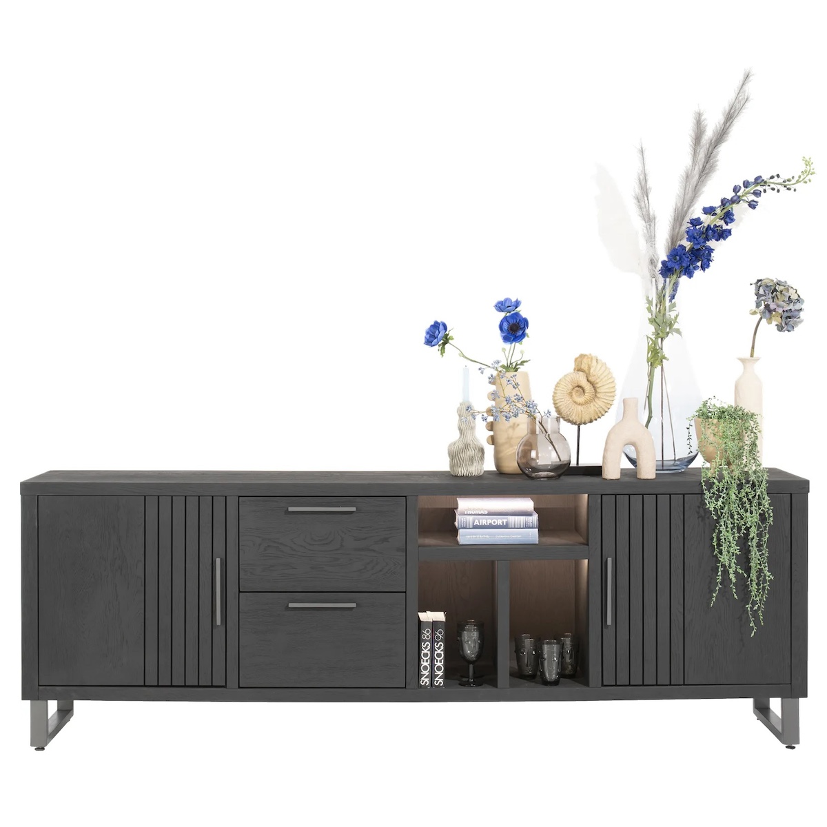 Buffet PAVIE Henders & Hazel 233 cm Castle Black
