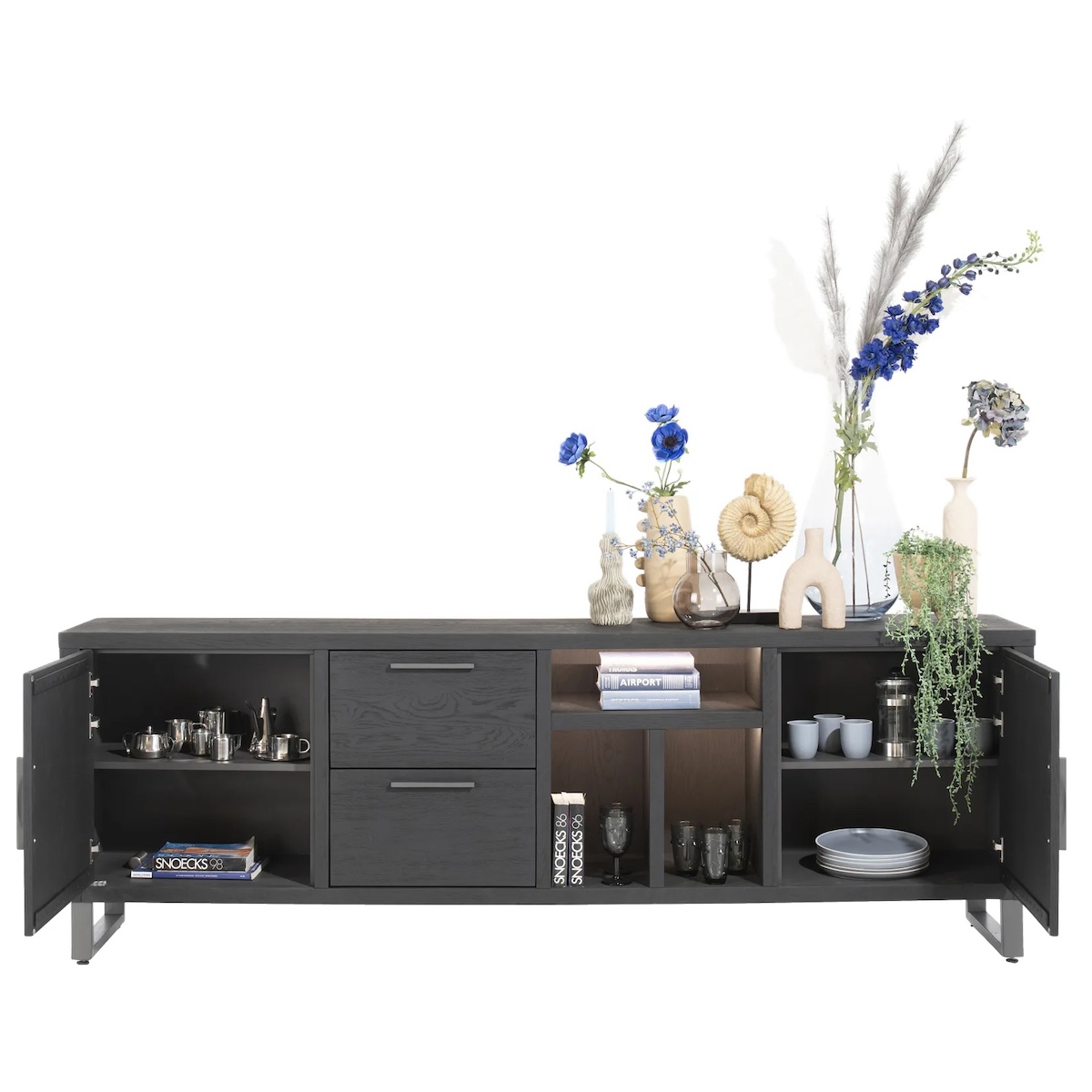 Buffet PAVIE Henders & Hazel 233 cm Castle Black
