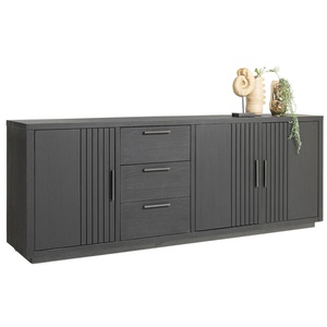 Buffet PAVIE Henders & Hazel 240 cm Castle Black
