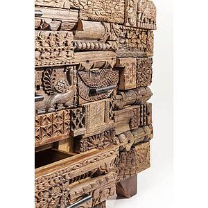 Buffet SHANTI PUZZLE SURPRISE Kare Design nature