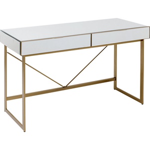 Bureau 120x50cm SORAN Kare Design doré