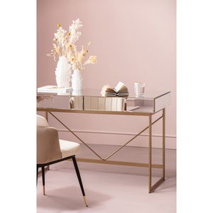 Bureau 120x50cm SORAN Kare Design doré