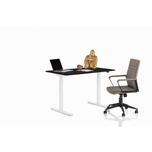 Bureau 120x70cm OFFICE Kare Design blanc-noir