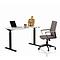 Bureau 120x70cm OFFICE Kare Design noir-blanc