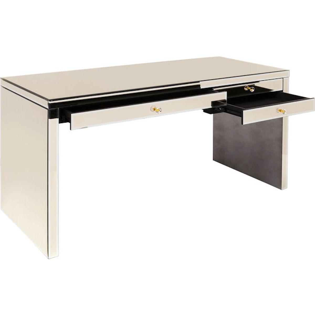 Bureau 140x60cm LUXURY CHAMPAGNE Kare Design