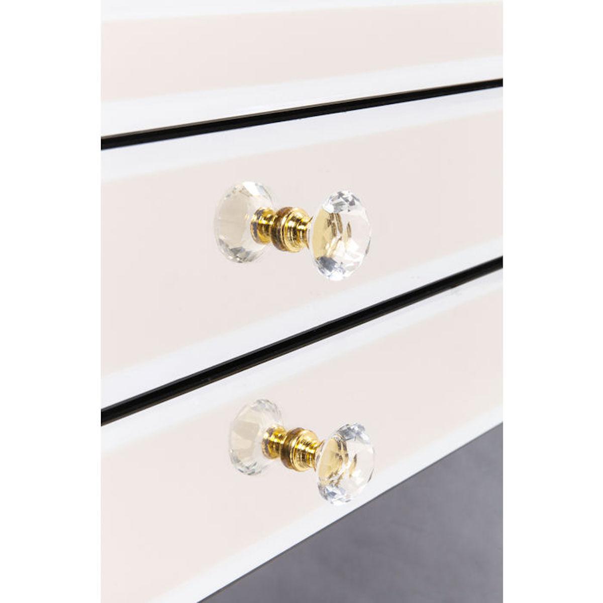 Bureau 140x60cm LUXURY CHAMPAGNE Kare Design
