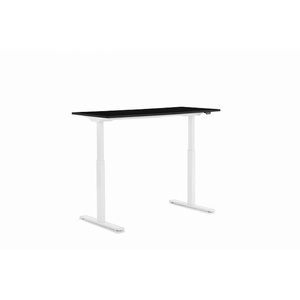 Bureau 140x60cm OFFICE Kare Design blanc-noir