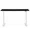 Bureau 140x60cm OFFICE Kare Design blanc-noir