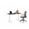 Bureau 140x60cm OFFICE Kare Design blanc-noir