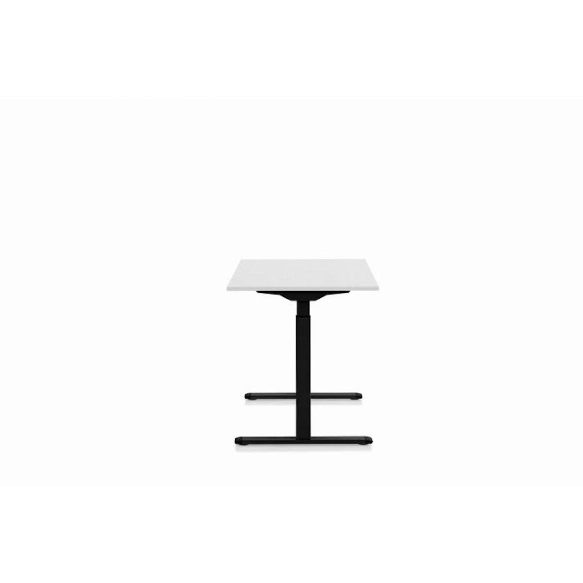 Bureau 140x60cm OFFICE Kare Design noir-blanc