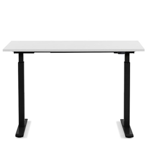 Bureau 140x60cm OFFICE Kare Design noir-blanc