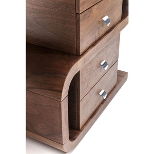 Bureau 150x70cm Soft Snake Kare Design noyer