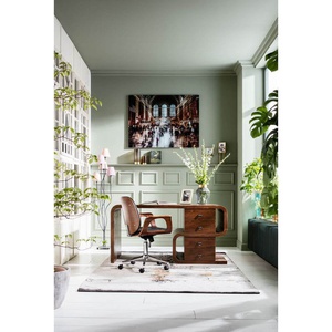 Bureau 150x70cm Soft Snake Kare Design noyer