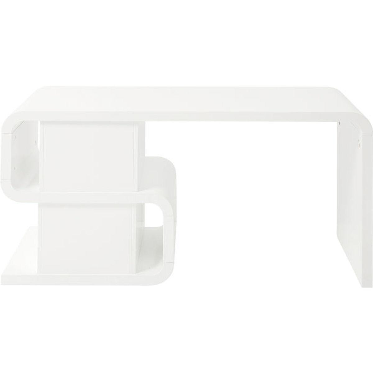 Bureau 150x70cm WHITE CLUB SNAKE Kare Design