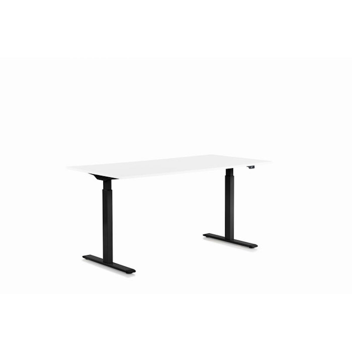Bureau 160x80cm OFFICE Kare Design noir-blanc