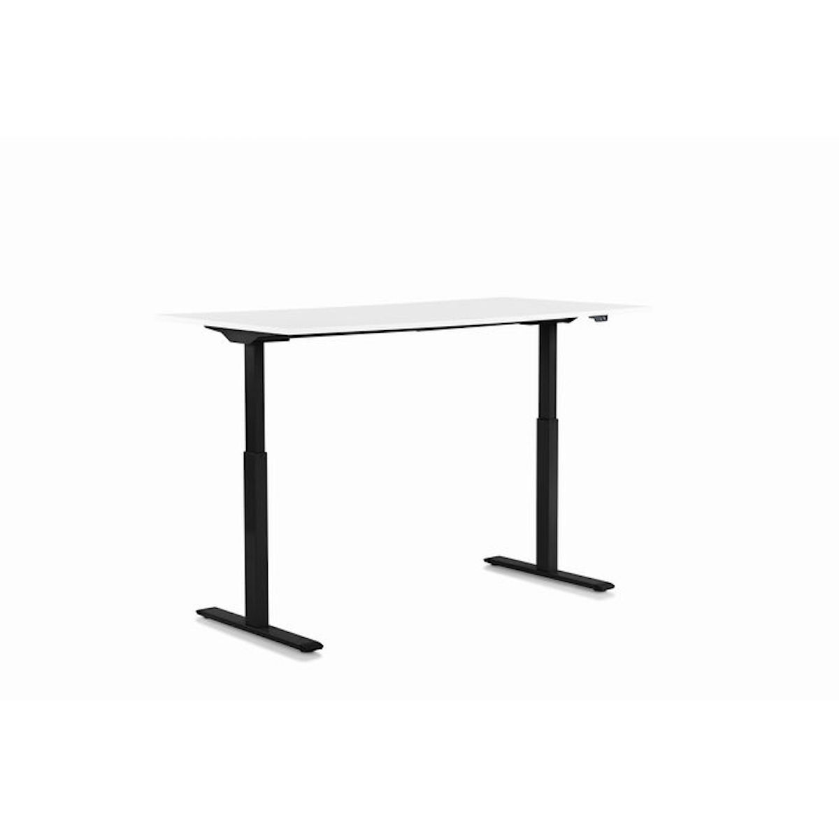 Bureau 160x80cm OFFICE Kare Design noir-blanc