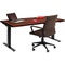 Bureau 200x100cm OFFICE HARMONY Kare Design foncé