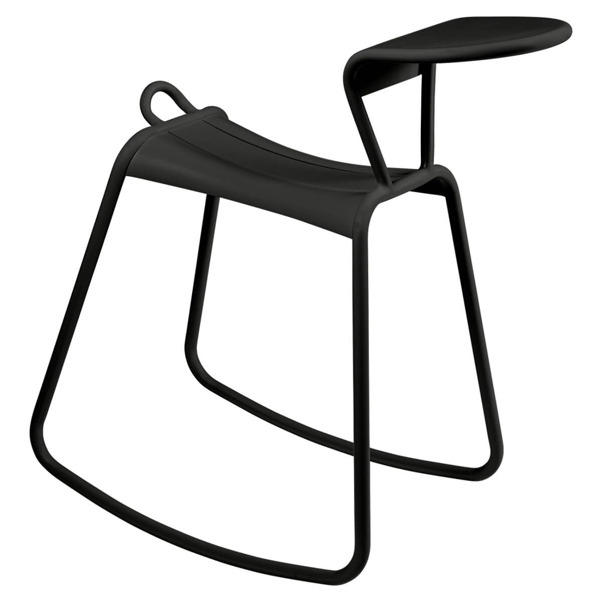 Bureau d'appoint à bascule ADADESK Fermob carbone