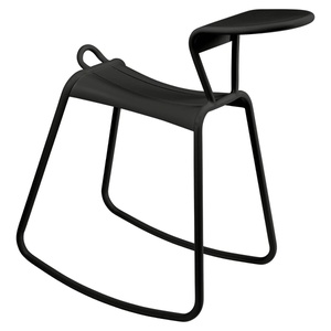 Bureau d'appoint à bascule ADADESK Fermob carbone