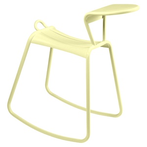 Bureau d'appoint à bascule ADADESK Fermob citron givré