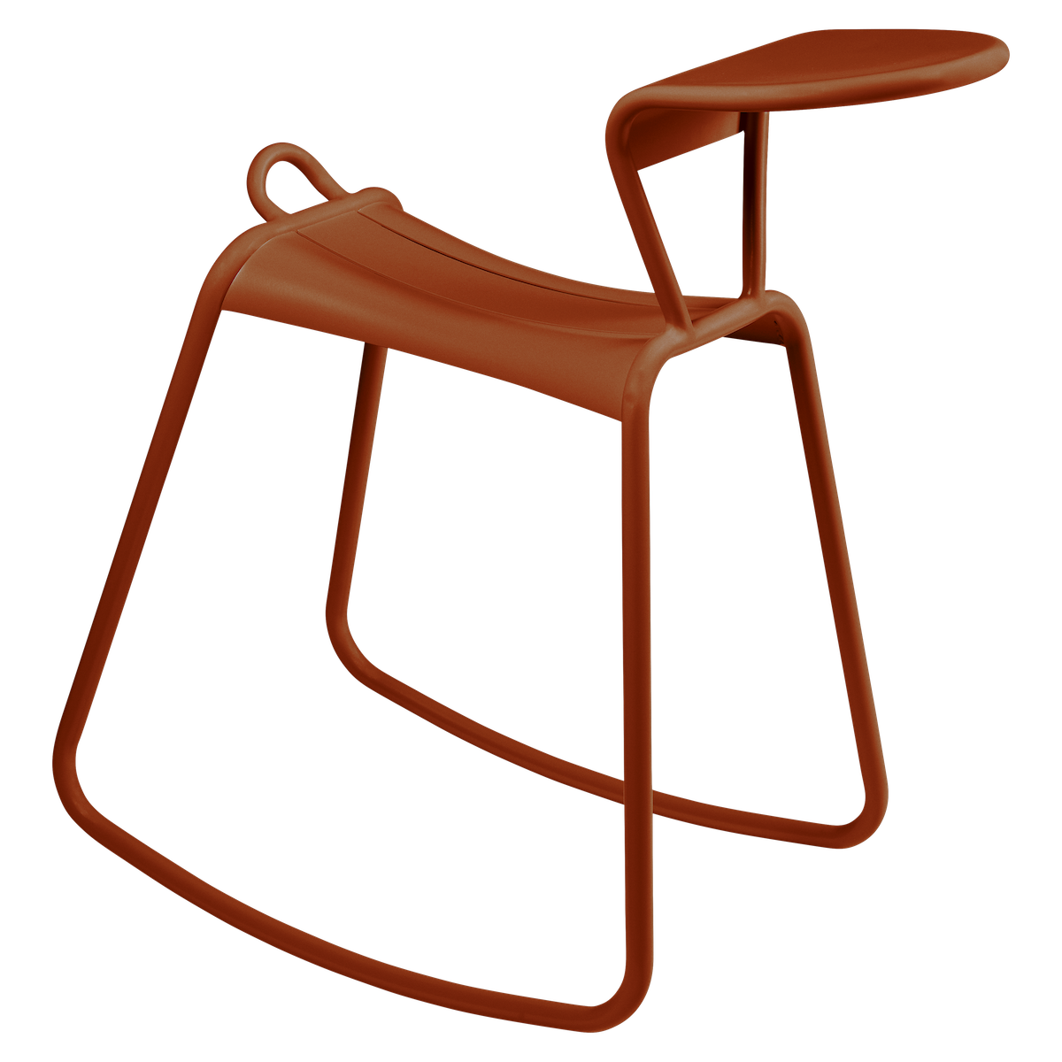 Bureau d'appoint à bascule ADADESK Fermob orange confite