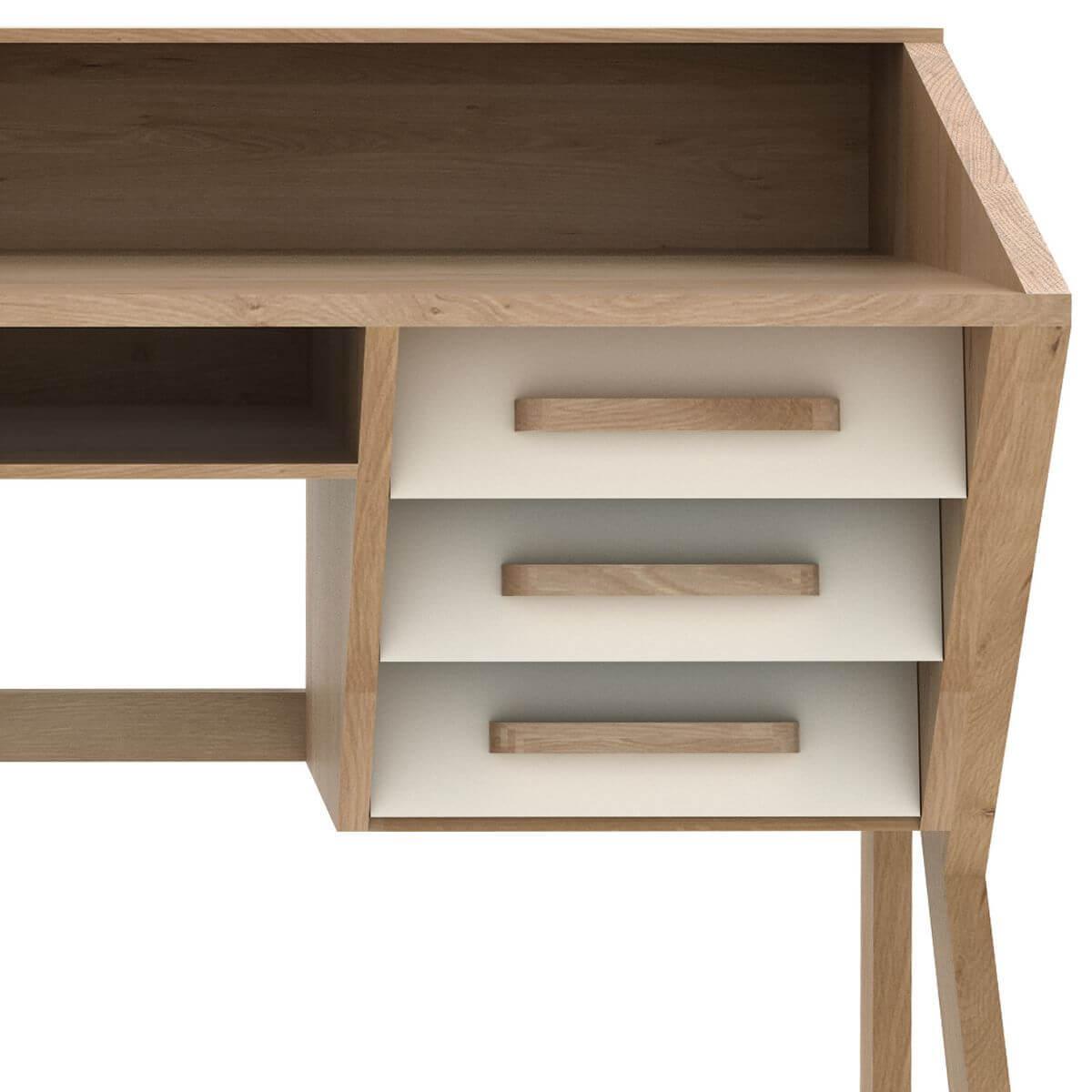 Bureau ORIGAMI Ethnicraft cream