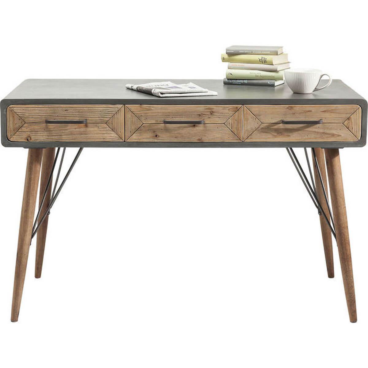 Bureau X Factory 3 tiroirs Kare Design