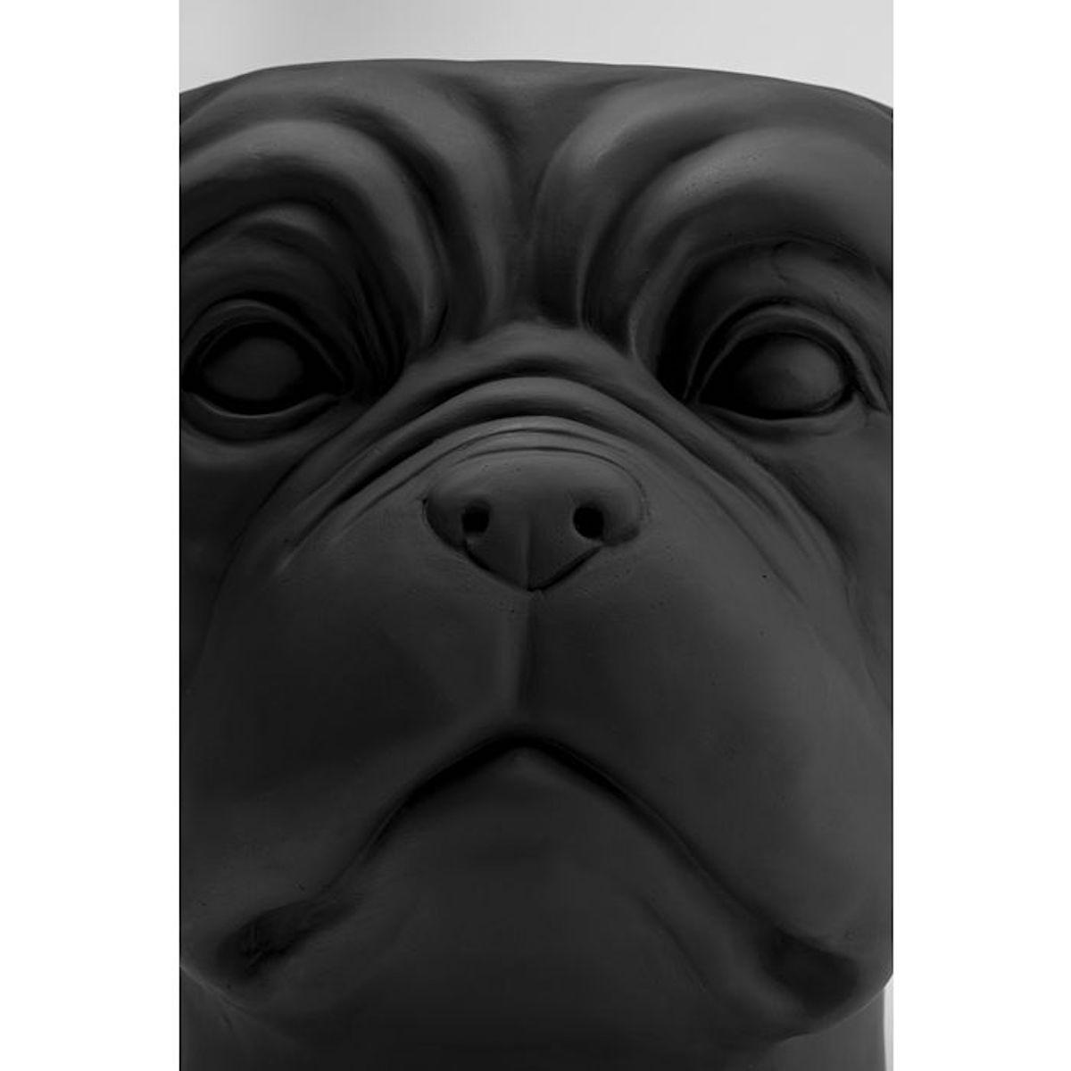 Cachepot décoratif BULLDOG Kare Design noir 