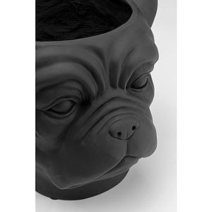 Cachepot décoratif BULLDOG Kare Design noir 