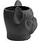 Cachepot décoratif BULLDOG Kare Design noir 