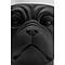 Cachepot décoratif BULLDOG Kare Design noir 