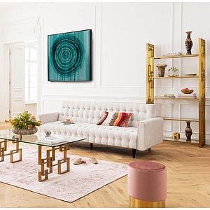 Cadre décoratif 100x100cm ART CIRCLE Kare Design