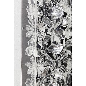 Cadre décoratif 100x100cm SILVER FLOWER Kare Design
