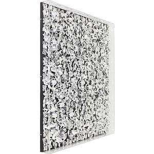 Cadre décoratif 100x100cm SILVER FLOWER Kare Design