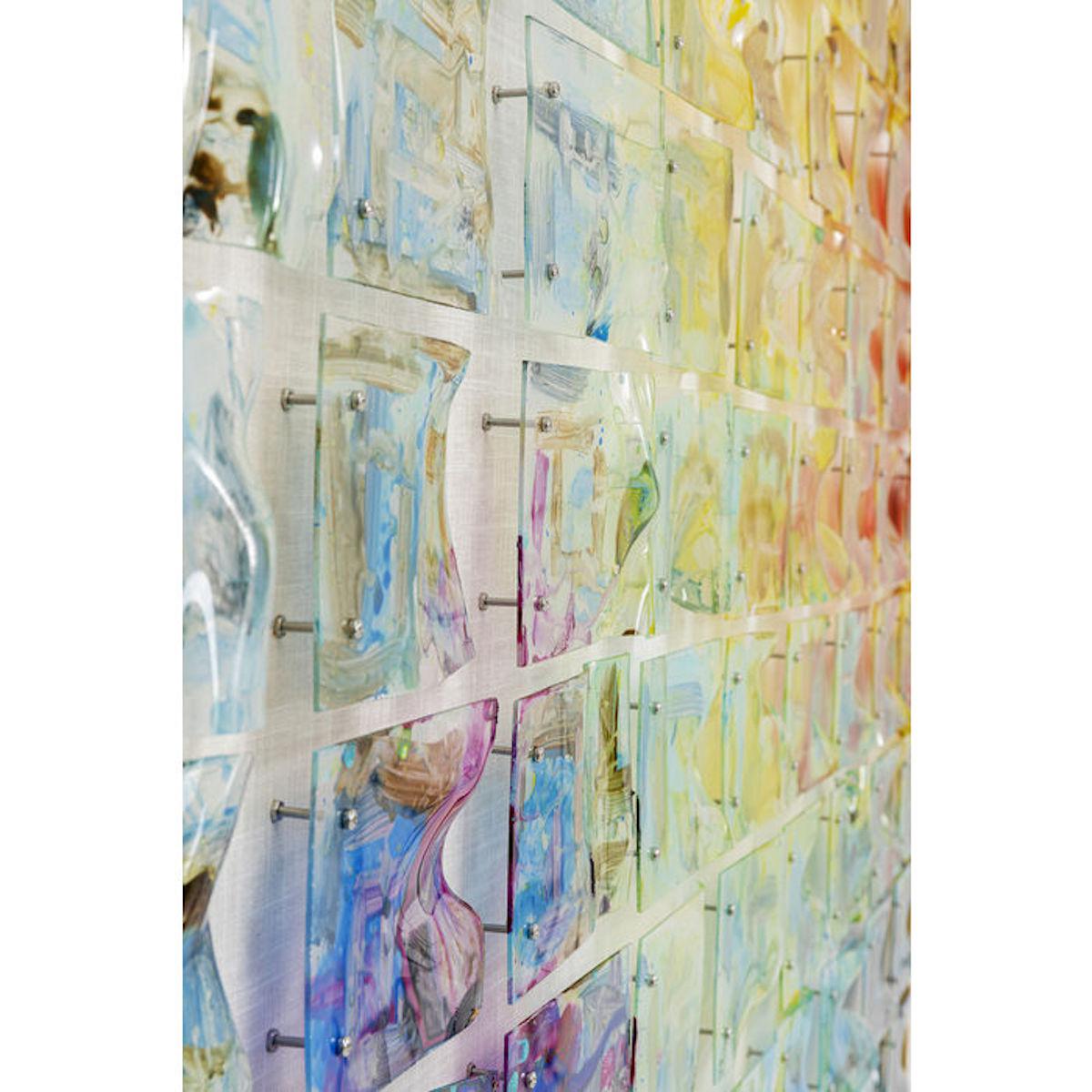 Cadre décoratif 100x150cm RAINBOW FIELDS Kare Design