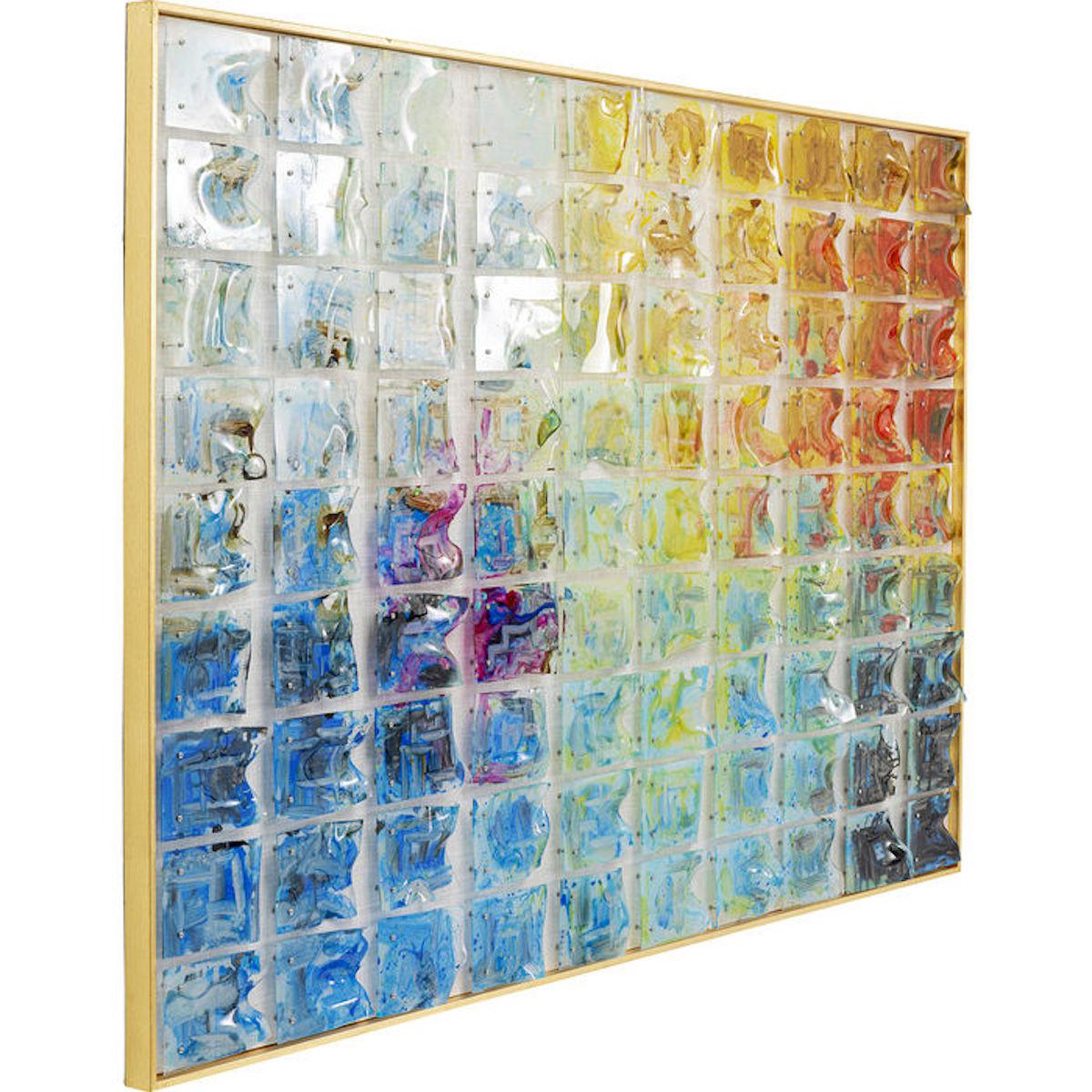 Cadre décoratif 100x150cm RAINBOW FIELDS Kare Design