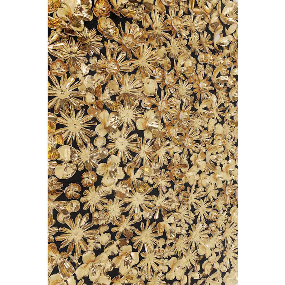 Cadre décoratif 120x120cm GOLD FLOWER Kare Design