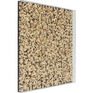Cadre décoratif 120x120cm GOLD FLOWER Kare Design