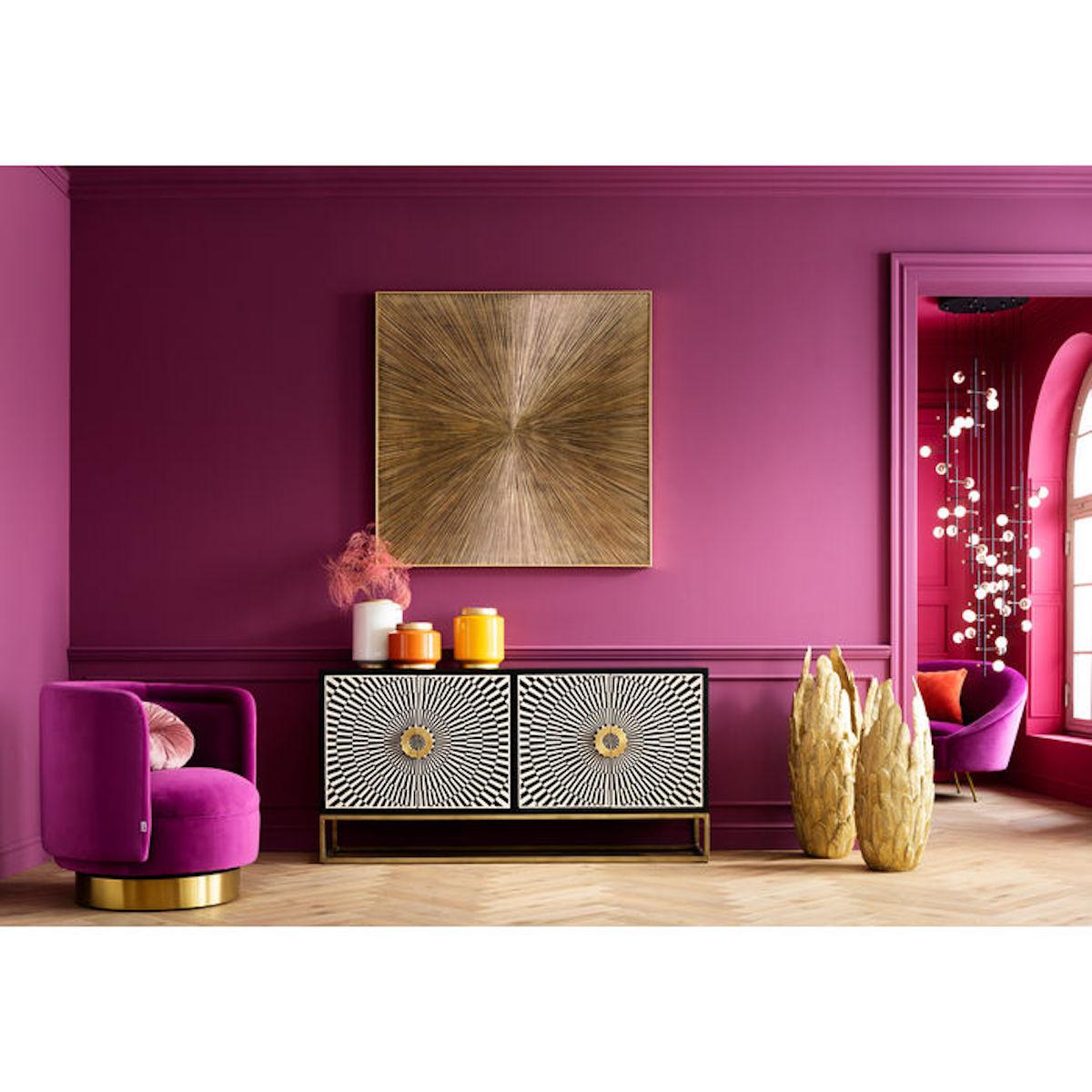 Cadre décoratif 120x120cm ILLUMINO Kare Design