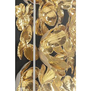 Cadre décoratif 60x60cm GOLD FLOWER Kare Design
