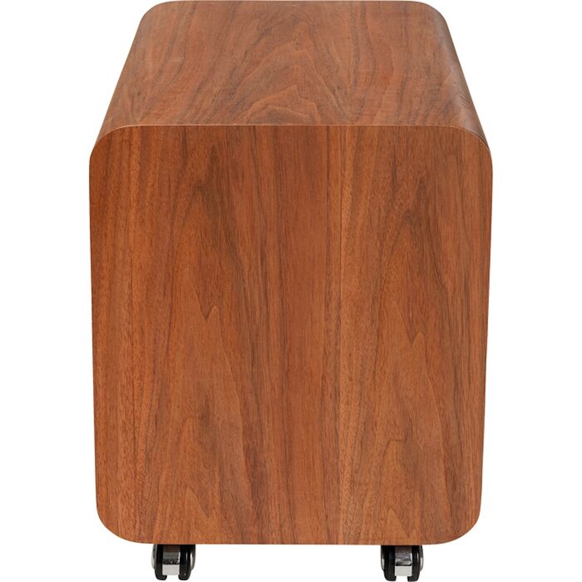Caisson a roulettes CLUB Kare Design noyer