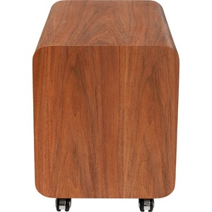 Caisson a roulettes CLUB Kare Design noyer