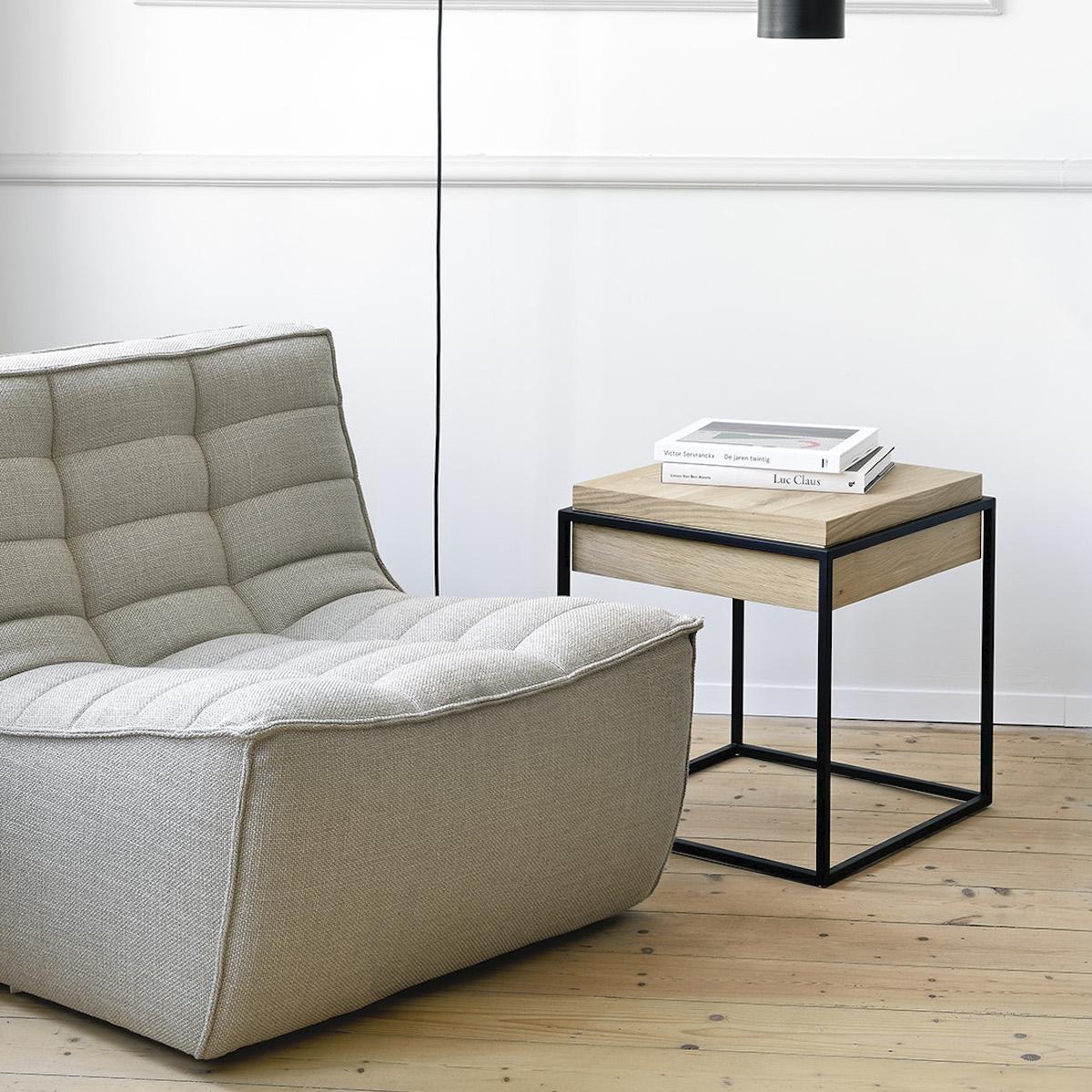 Canapé 1 place N701 Ethnicraft beige