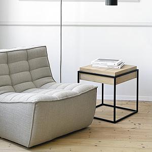 Canapé 1 place N701 Ethnicraft beige