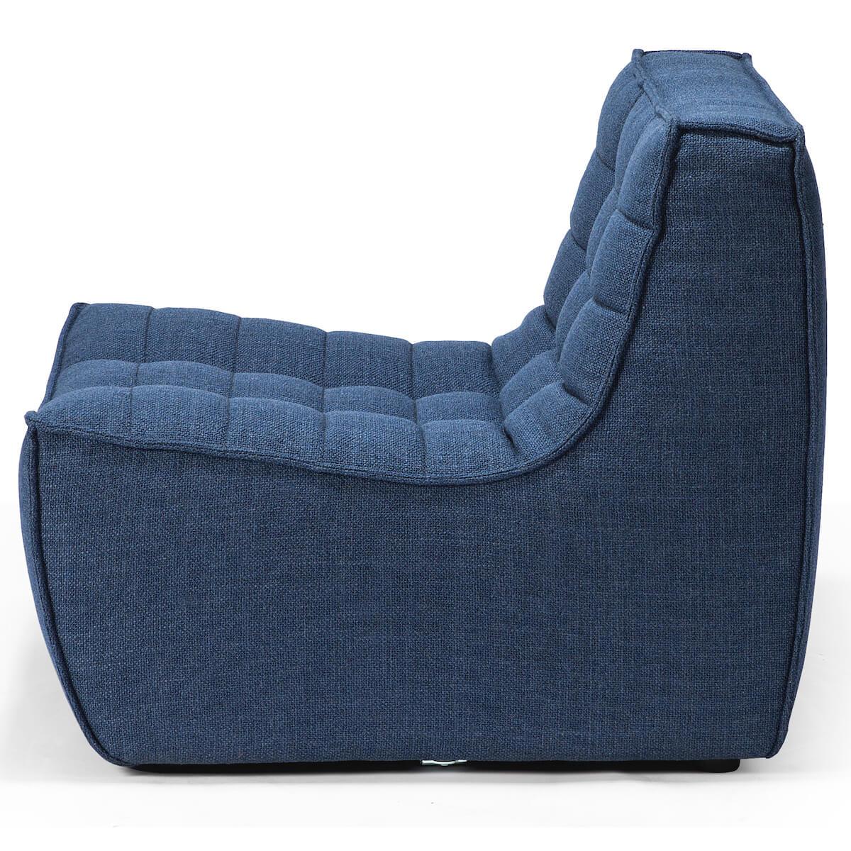 Canapé 1 place N701 Ethnicraft bleu