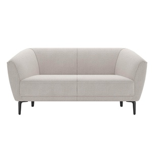 Canapé 2 places BROOKS Xooon tissu gr 02/VITO pebble